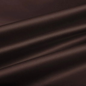 Biante Saténový štvorcový obrus polyesterový Satén LUX-042 Čokoládovo hnedý 140x140 cm