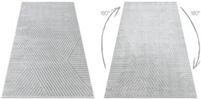 Koberec BALANCE 1503 geometrický / glamour, sivý