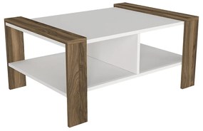 Konferenčný stolík Erica White Walnut
