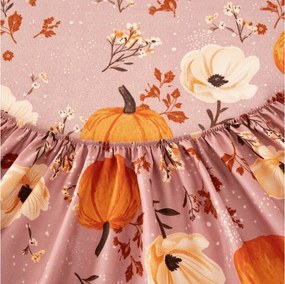 Plachta z mikrovlákna PUMPKINS ROSAVIE staroružové 180x200 cm