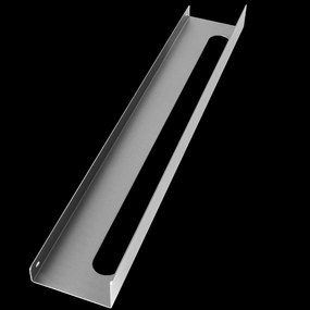 Rea Rea, kúpeľňová polica 60cm, SF02, brúsená oceľ, REA-47001