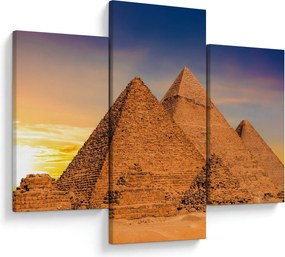 Obraz - Egyptské pyramídy (90x60 cm)