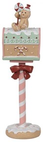 Vianočné dekorácie schránka s perníčkom Gingerbread Mailbox - 11*10*36 cm