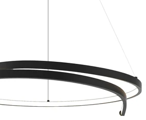 Závesné LED svietidlo Lorenzo, 1x LED 35w, 4000k, b