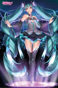 Plagát, Obraz - Hatsune Miku - Projection, (61 x 91.5 cm)