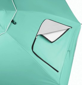 NC17114 ZELENÝ PLÁŽOVÝ SLNEČNÍK / PARAVÁN 240 CM NILS CAMP