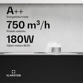 Klarstein AirJet FlexPro Down Air System, Indukčná doska + digestor, Flexi zóna, Booster