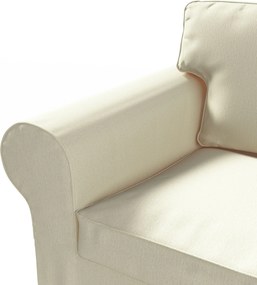 Poťah na sedačku Ektorp (rozkladacia, pre 2 osoby) NOVÝ MODEL 2012 farba produktu krémová látka lesklá, zapletaná