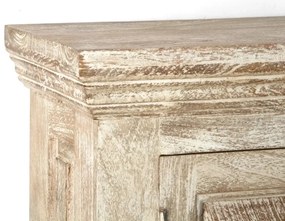 furniture-nabytek.cz - Masívna kúpeľňová nástenná skrinka Patina z mangového dreva, lakovaná, prírodná farba – 48×24×70 cm