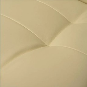 Béžové kancelárske kreslo s opierkou nôh