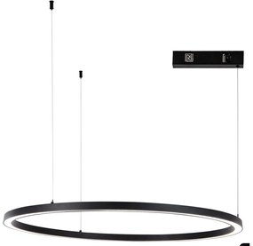 Immax NEO 07215L-LED Stmievateľný luster na lanku FINO 60W/230V 80cm čierna Tuya+DO