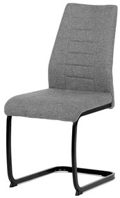 Autronic BONTEC Jedálenská stolička, hnedá, látka, DCL-438 BR2 Farba: Šedá