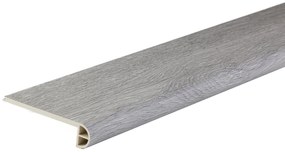 Schodový stupeň Vancouver 1,2 m, 1200mm x 110 x 25mm, šedá, Egibi