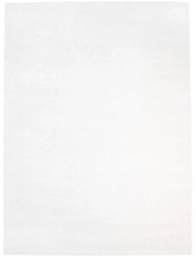 Dekorstudio Moderný koberec MODA SOFT - Biely Rozmer koberca: 80x150cm