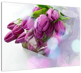 Obraz - kytice tulipánov (70x50 cm)