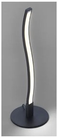 Leuchten Direkt 15128-18 - LED Stolná lampa WAWE LED/3W/230V čierna