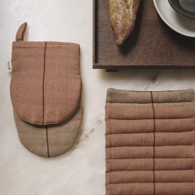 Ferm Living Bavlnená chňapka z organickej bavlny Ito Hazel