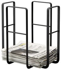 Čierny stojan na noviny YAMAZAKI Tower