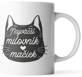 Sablio Hrnček Najväčší milovník mačiek - 200 ml - espresso