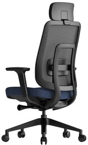 Kancelárska ergonomická stolička K42 — sieť, látka, čierna / viac farieb Zelená