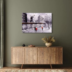 Obraz - Olejomaľba mesta II. (90x60 cm)