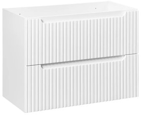 Závesná umývadlová skrinka Nova White 82-80-2S biela