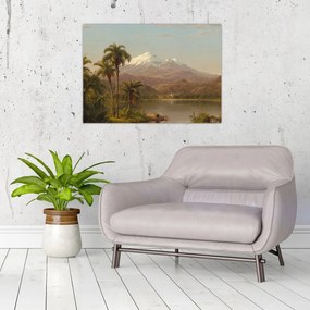 Obraz - Frederic Edwin Church, Tamaca Palms, reprodukcia (70x50 cm)