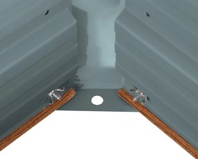 Vyvýšený záhradný záhon BestBerg VZ-1250RW / 1250 l / 240 × 90 × 58 cm / dekor dreva