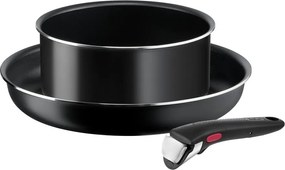 Súprava riadu 3 ks Ingenio Easy Cook &amp; Clean L1539243 – Tefal