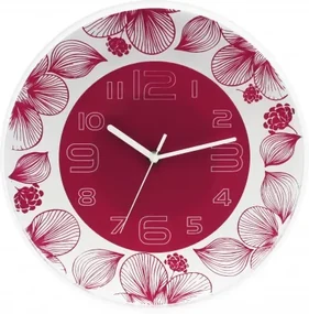 Nástenné hodiny MPM, 3227.23 - ružová, 30cm
