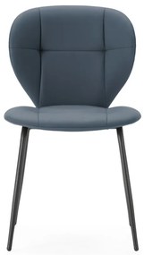 Tmavosivé jedálenské stoličky v súprave 2 ks Maura – Marckeric