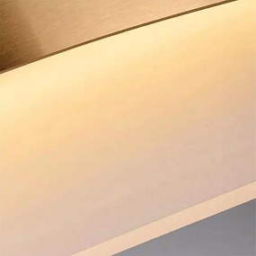 Toolight Toolight, LED stropné svietidlo APP1802-CP, zlatá matná, OSW-04060