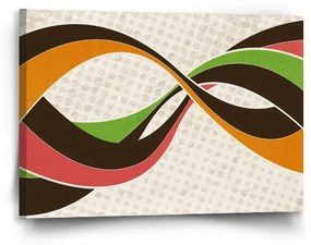 Sablio Obraz Retro abstrakcia - 90x60 cm