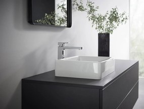 Hansgrohe Vernis Shape, vysoká umývadlová batéria s výpustom, EcoSmart, chrómová, HAN-71562000
