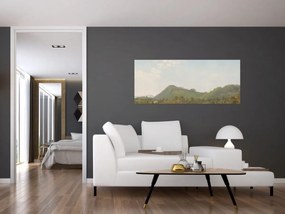 Obraz - Simon Denis,  View Near Naples, reprodukcia (120x50 cm)