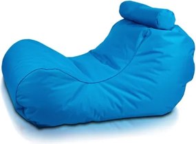 Sedací vak Ležadlo XL polyester TiaHome - Svetlo modrá