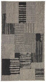 Kusový koberec Sisalo / DAWN 706 / J48H – na von aj na doma, 133x190, šedá, chodba / predsieň, Oriental Weavers