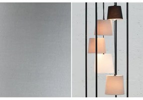 Stojaca lampa 38685 Levels 180cm Čierna, Šedá, Biela  - Komfort-nábytok