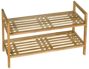 Skrinka na topánky z orechového dreva v prírodnej farbe Norway – Wenko