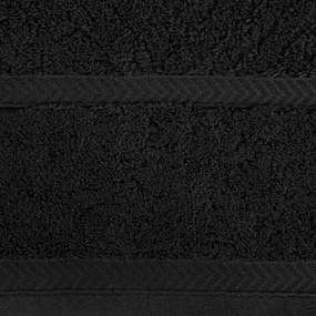 BAVLNENÝ UTERÁK KALIA6 50X90 CM ČIERNA