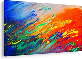 Obraz - Farebná abstrakcia (90x60 cm)