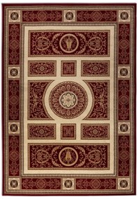 Hanse Home, Kusový koberec Herat 105992 Red, 120x170, červená, chodba / predsieň