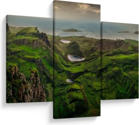 Obraz - Quiraing, Škótsko (90x60 cm)