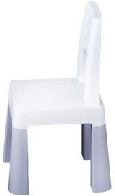 Detská stolička TEGA MULTIFUN - šedá