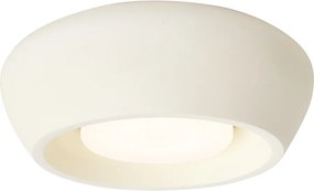 Moderná okrúhla béžová stropná lampa - Concerto