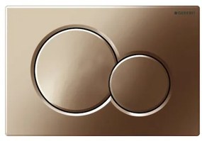 Geberit Sigma01 ovládacie tlačidlo plast mosadz lesk 115.770.DT.5