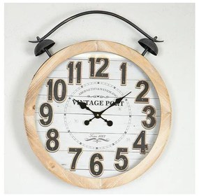 Nástenné hodiny 1xAA pr. 50 cm béžová