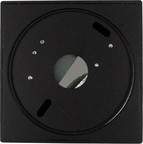 Povrchové halogénové GU10 LED pohyblivé stropné bodové svietidlo čierne