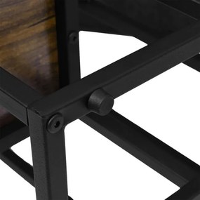 Stojan na kvety MUNIR RUSTIC čierny