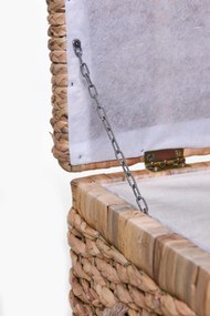 Truhla na bielizeň LEA, vodný hyacint, šírka 84 cm, natur